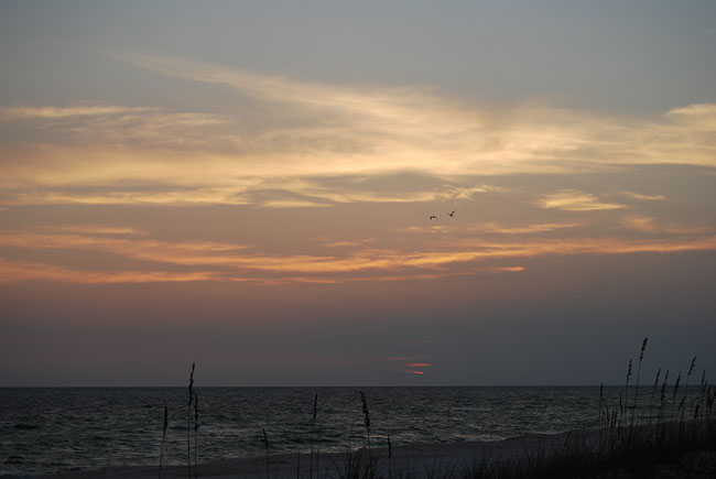 Sunset at Panama City Beach