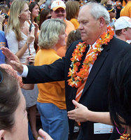 Coach Phil Fulmer - Vol Walk