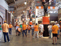 The new expanded concourse