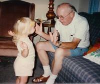 Megan with her uncle - Cliff Nord