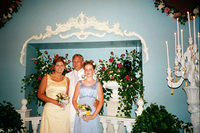 Tiffany, their father, and Megan