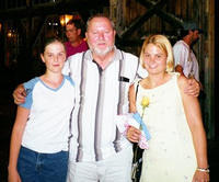 Megan, my dad, and Vanessa